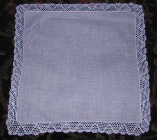Embroidered Handkerchief - One Set of Four
