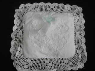 Crochet Lace Sachets - FOUR