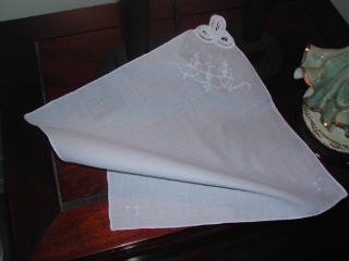 Embroidery Handkerchiefs - one set of FOUR!