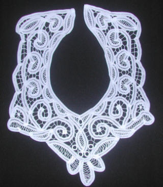 Battenburg Lace Collar