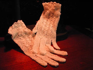 WHITE, ECRU or BLACK Wedding gloves ONE  PAIR