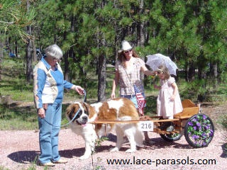 Lace Parasol for child